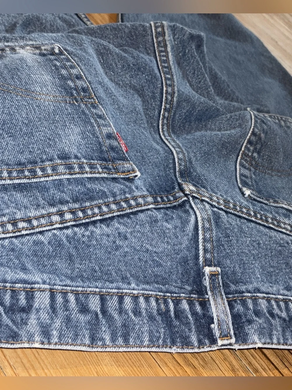 1987 505 Levi dash wash jeans